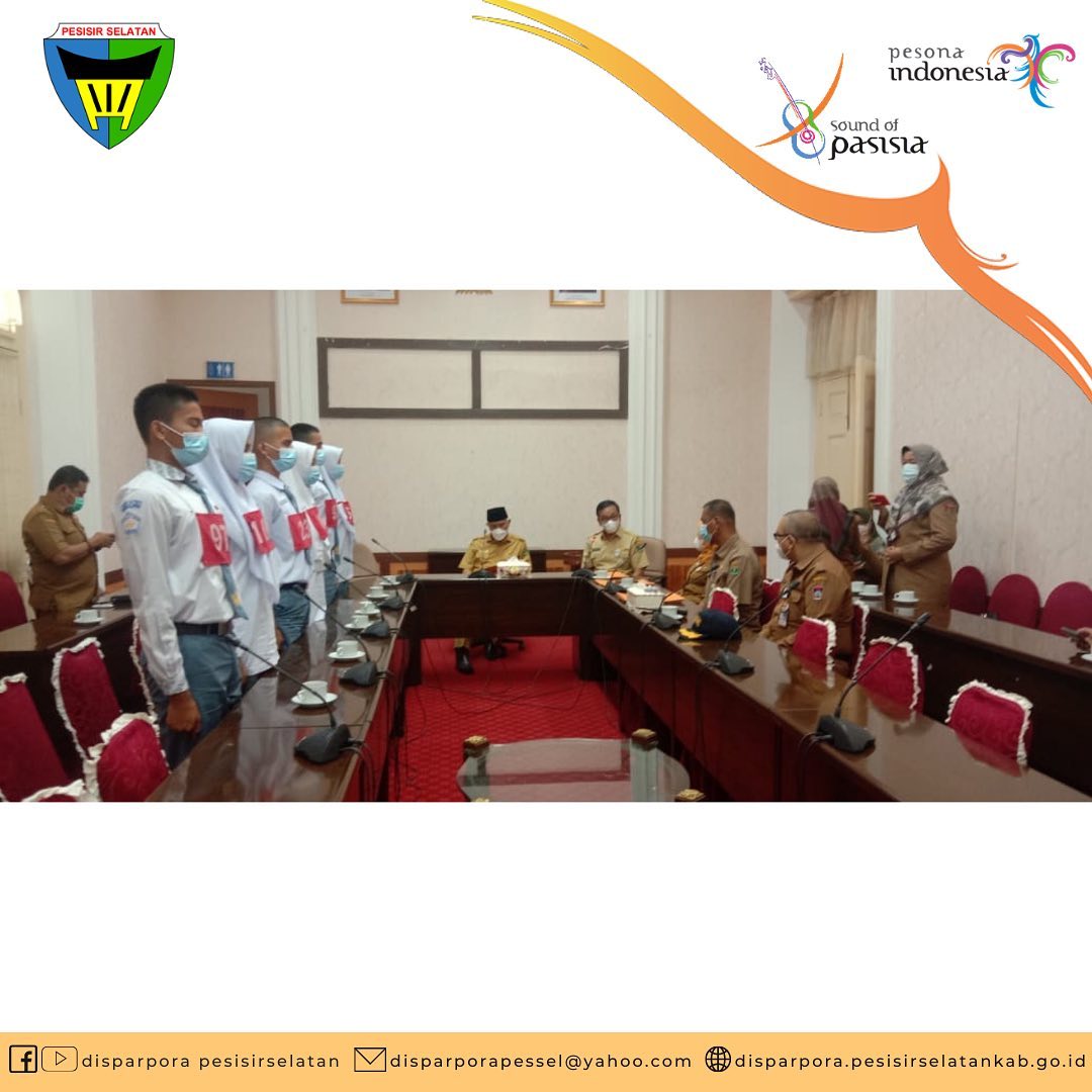 Calon Paskibraka tingkat Nasional mengikuti acara Pantukhir