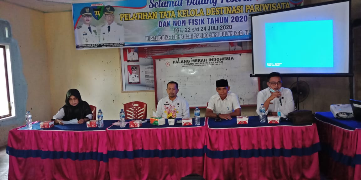 PENGGIAT PARIWISATA JEMBATAN PELANGI IKUTI PELATIHAN TATA KELOLA DESTINASI WISATA