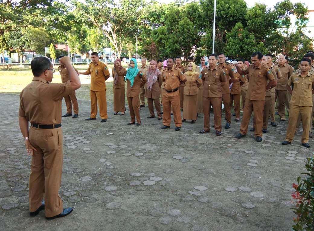 Apel Pagi  Dinas Pariwisata, Pemuda Dan Olahraga Yang Dipimpin Oleh Sekretaris Daerah Pesisir Selata