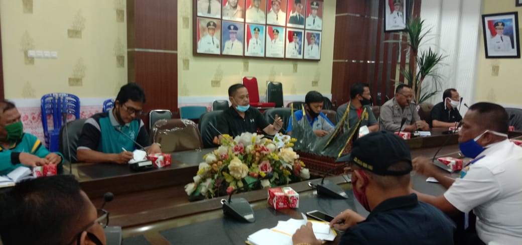 RAPAT PERSIAPAN PERINGATAN HUT KE -75 KEMERDEKAAN RI TAHUN 2020