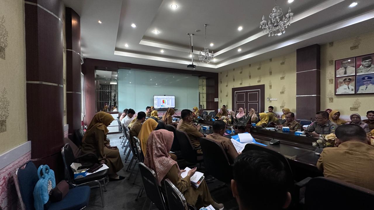 Rapat Evaluasi Pengendalian Pelaksanaan Pembangunan