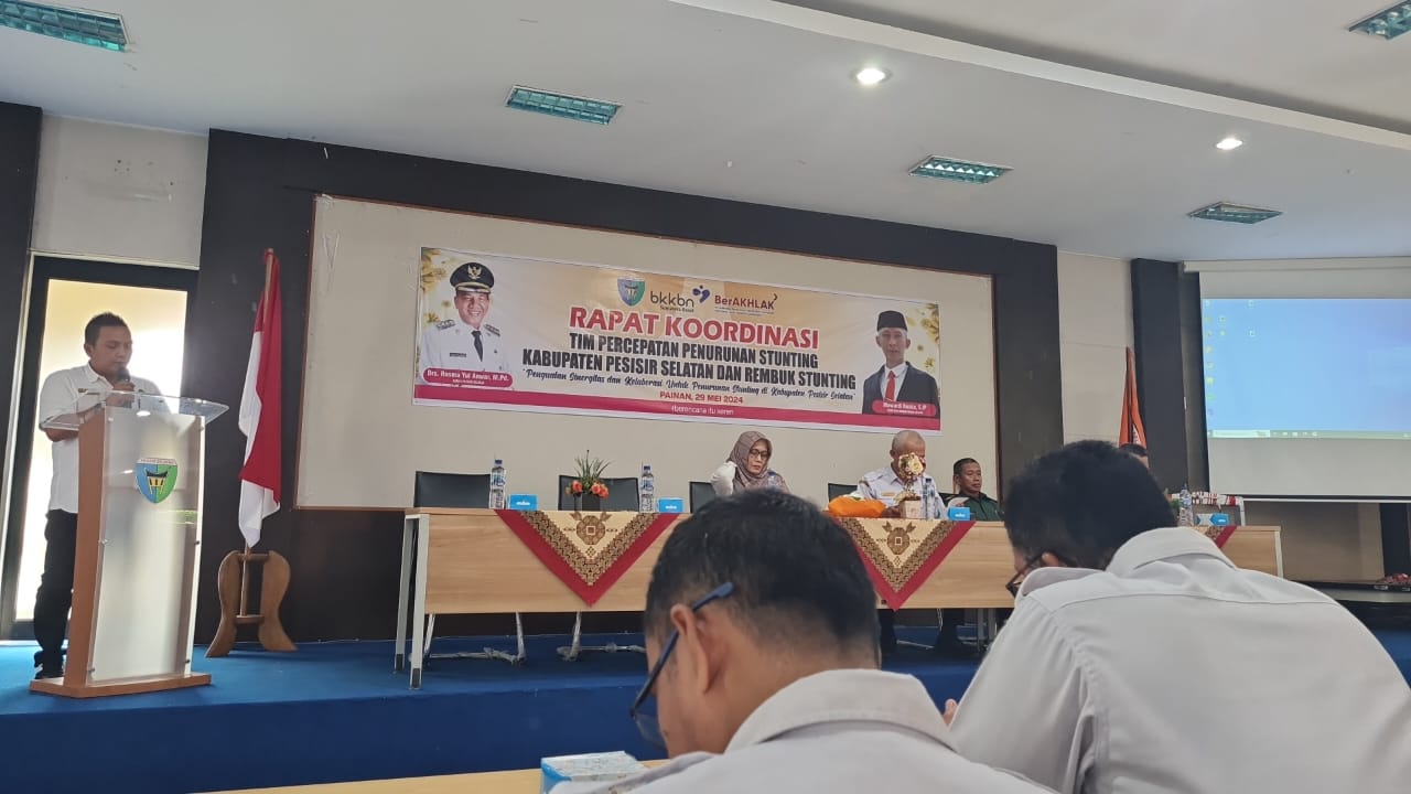 Rapat Koordinasi Tim Percepatan Penurunan Stunting 