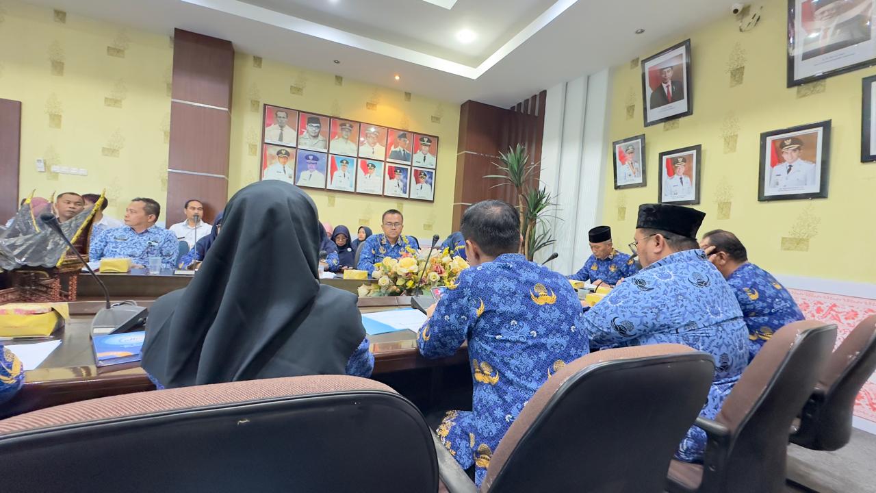 Rapat Evaluasi Pengendalian Pembangunan