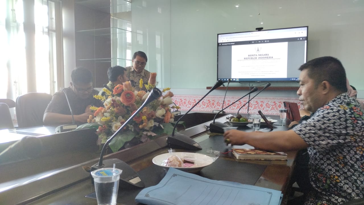 Kegiatan Pembinaan Penyusunan LPPD Tahun 2024 di Ruang Rapat Bupati Lantai 2