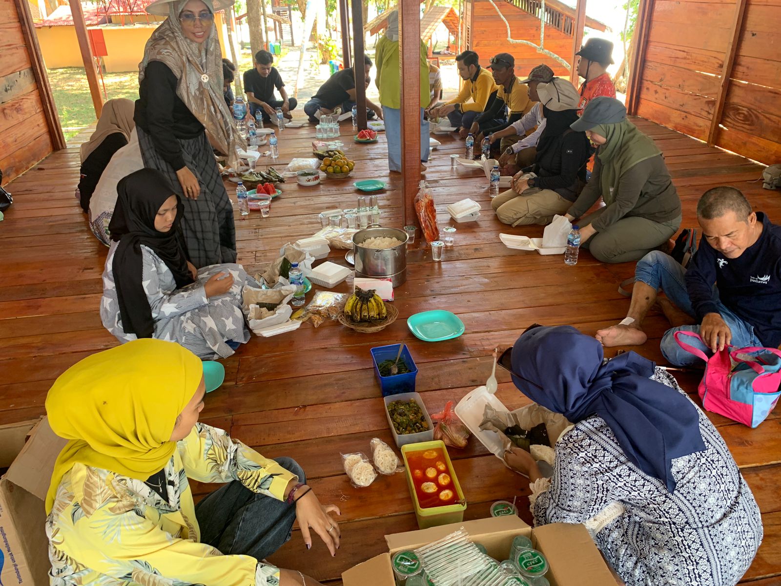 Kunjungan Badan Pemeriksa Keuangan ke Pulau Semangki