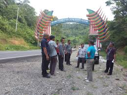 Penertiban Para Pedagang Di Rest Area Perbatasan Pesisir Selatan