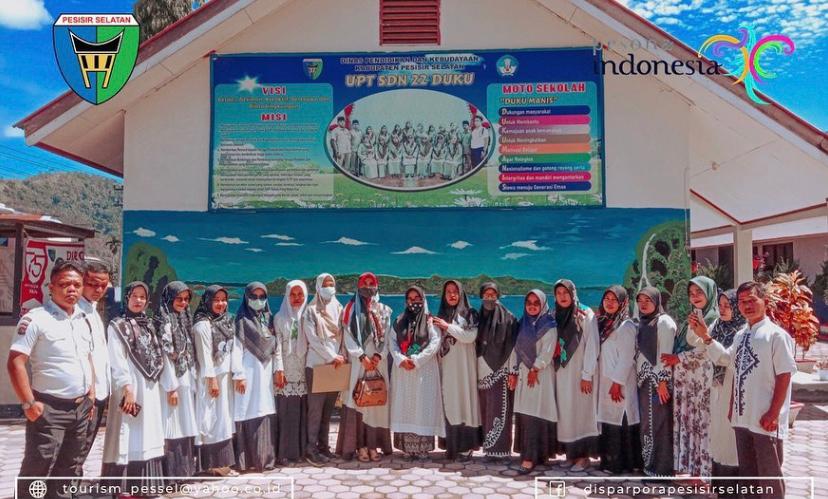 Kunjungan Kepala Bidang Ekonomi Kreatif ke SDN 22 Duku Kecamatan XI Tarusan