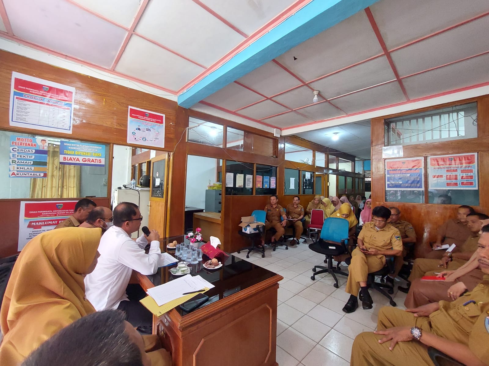 Rapat Staf awal Tahun 2023 DISPARPORA